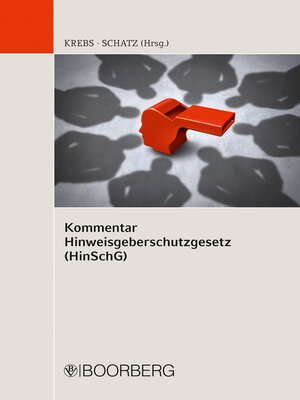 cover image of Kommentar Hinweisgeberschutzgesetz (HinSchG)